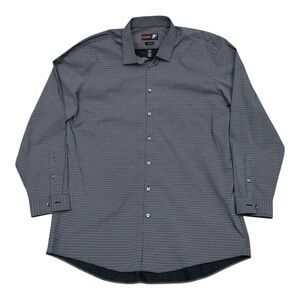 J. Ferrar Slim Fit Men’s Long Sleeve Button Up - Size XL